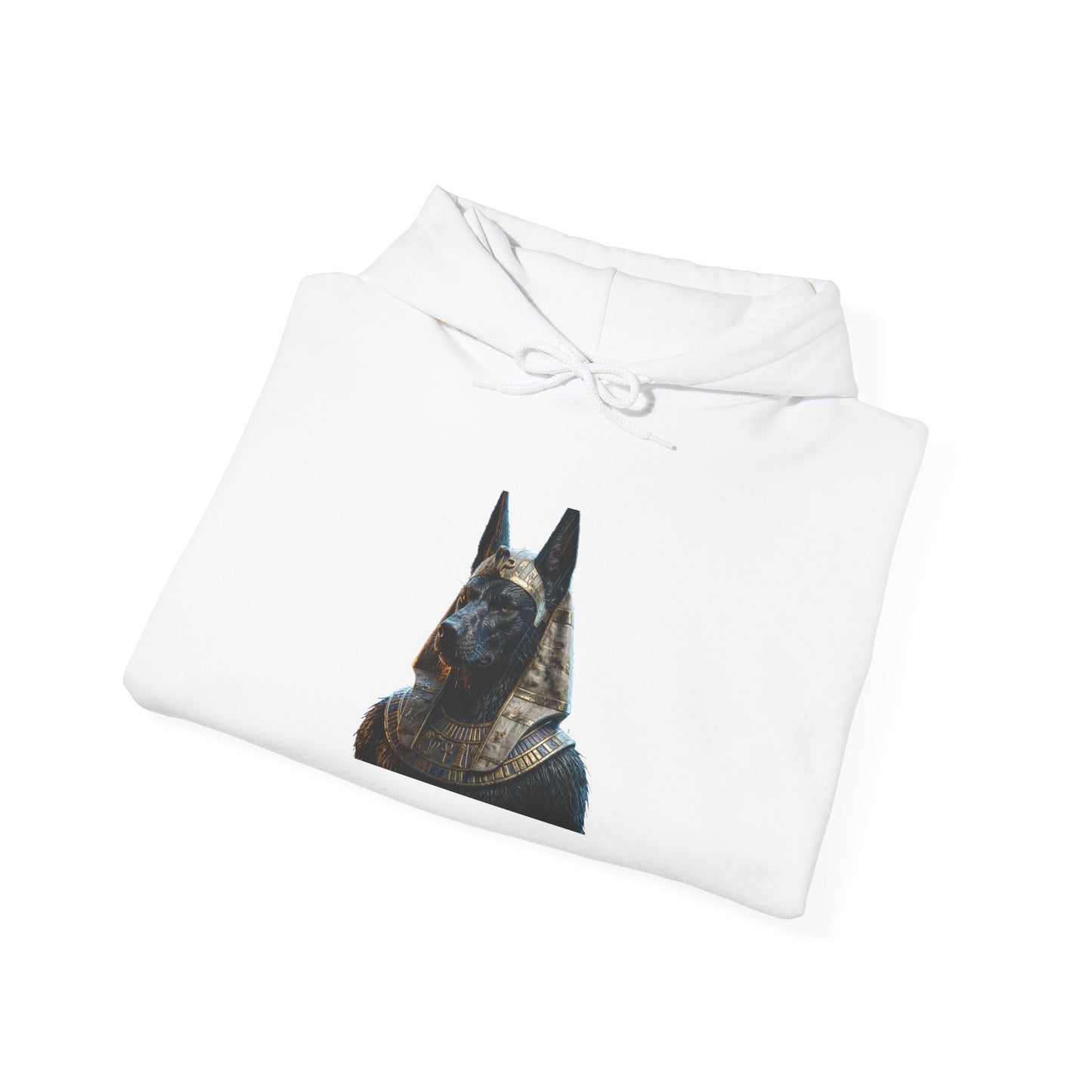 Anubis with Rain Unisex Heavy Blend™ Hooded Sweatshirt