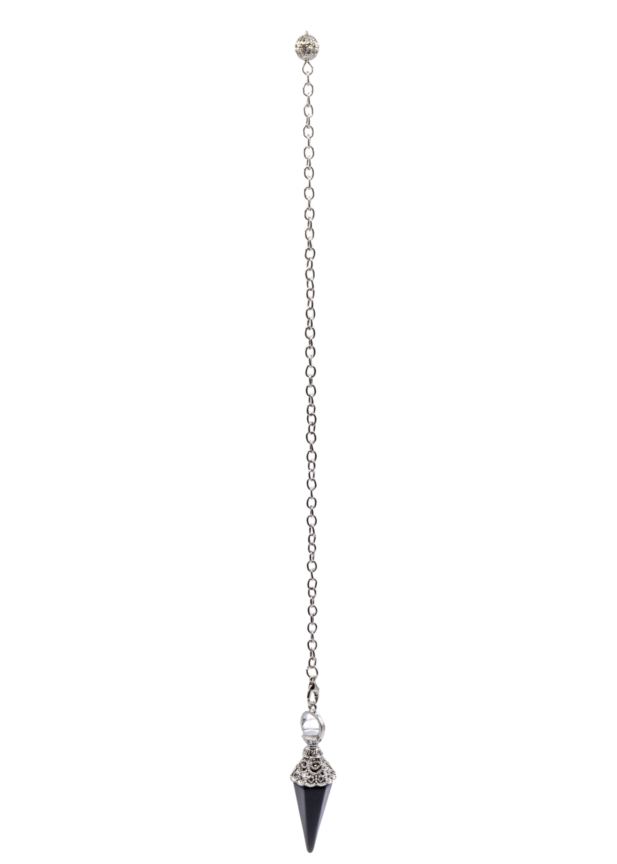 Ornate Onyx Crystal Pendulum