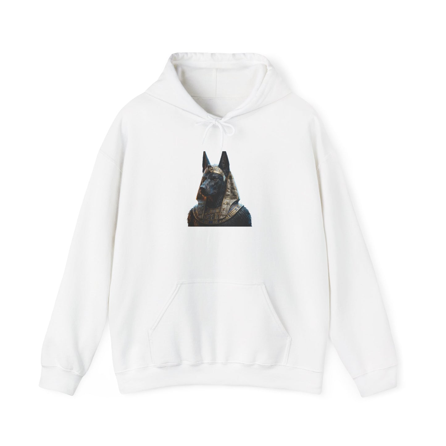 Anubis with Rain Unisex Heavy Blend™ Hooded Sweatshirt