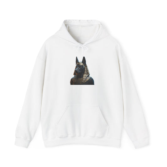 Anubis with Rain Unisex Heavy Blend™ Hooded Sweatshirt