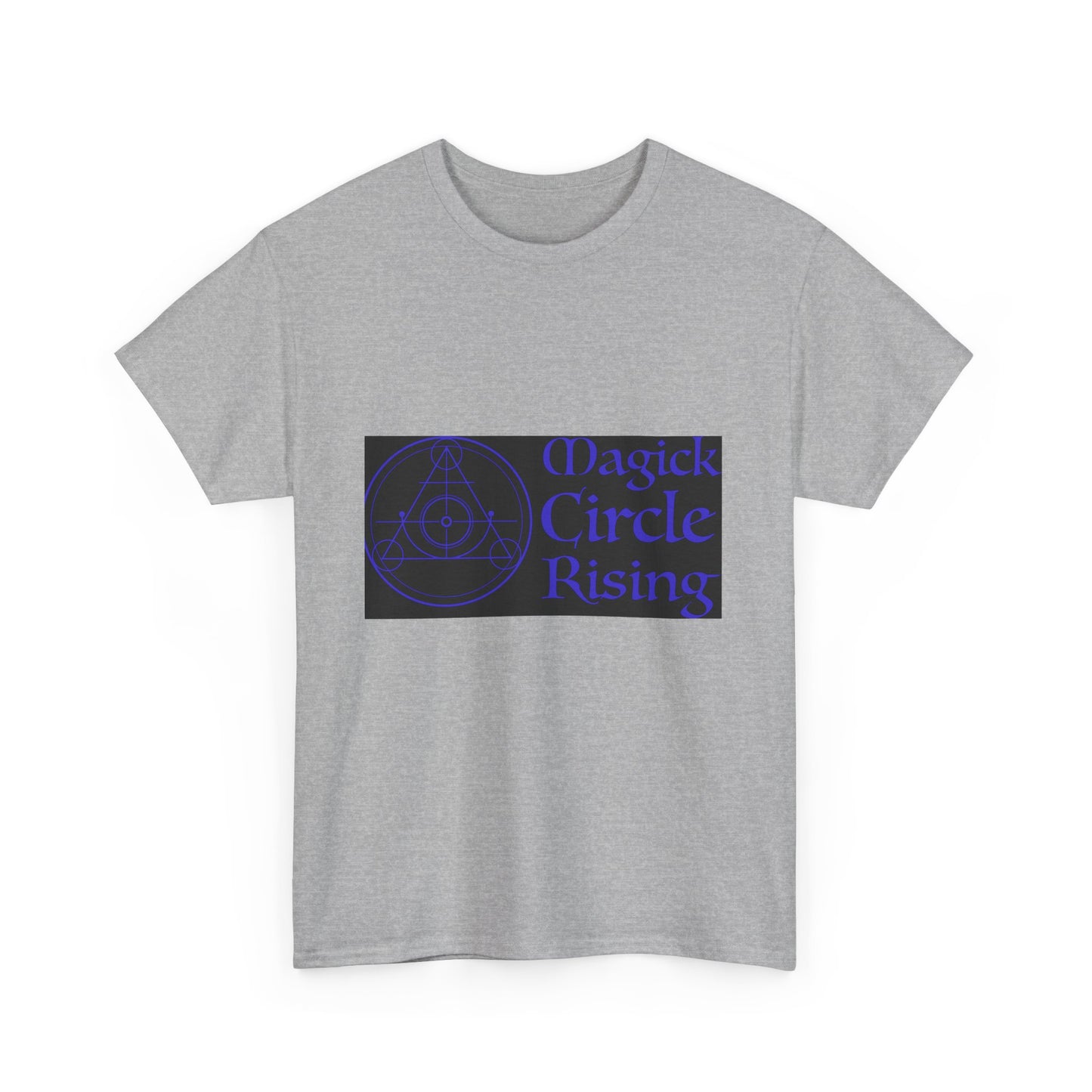 Magick Circle Rising Unisex Heavy Cotton Tee