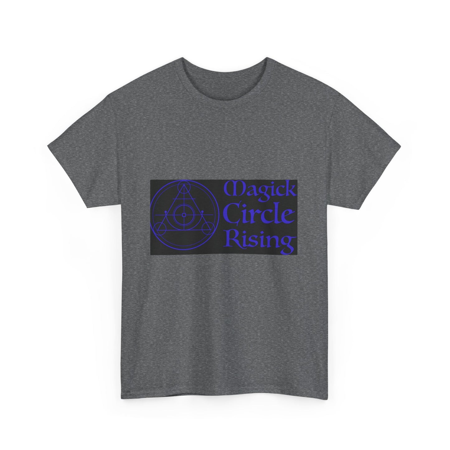 Magick Circle Rising Unisex Heavy Cotton Tee