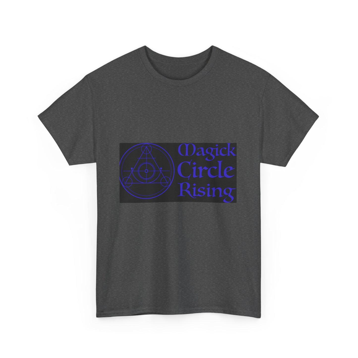 Magick Circle Rising Unisex Heavy Cotton Tee