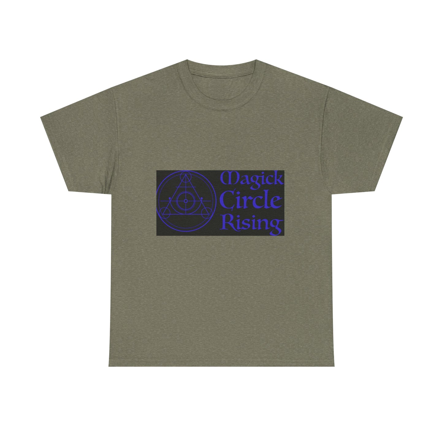 Magick Circle Rising Unisex Heavy Cotton Tee