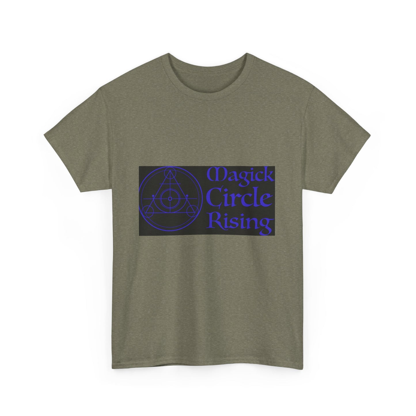 Magick Circle Rising Unisex Heavy Cotton Tee