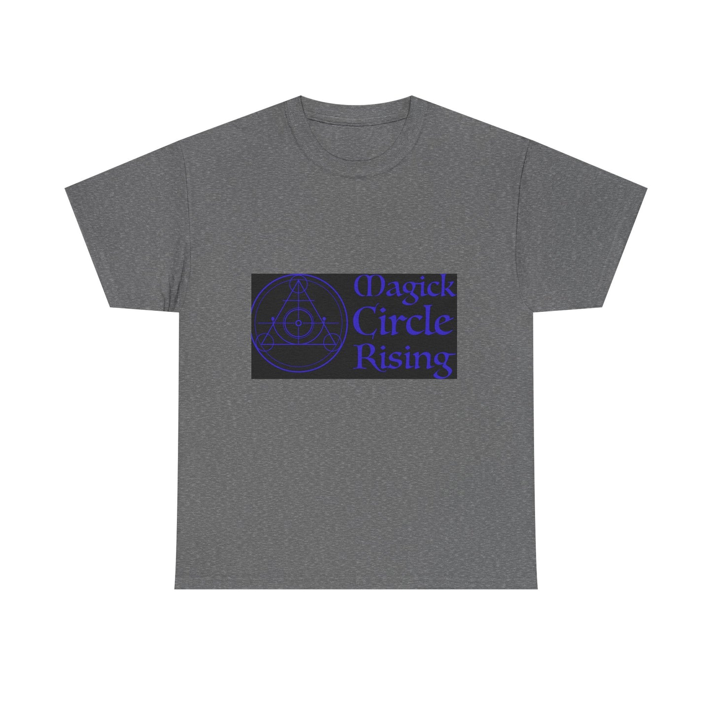 Magick Circle Rising Unisex Heavy Cotton Tee