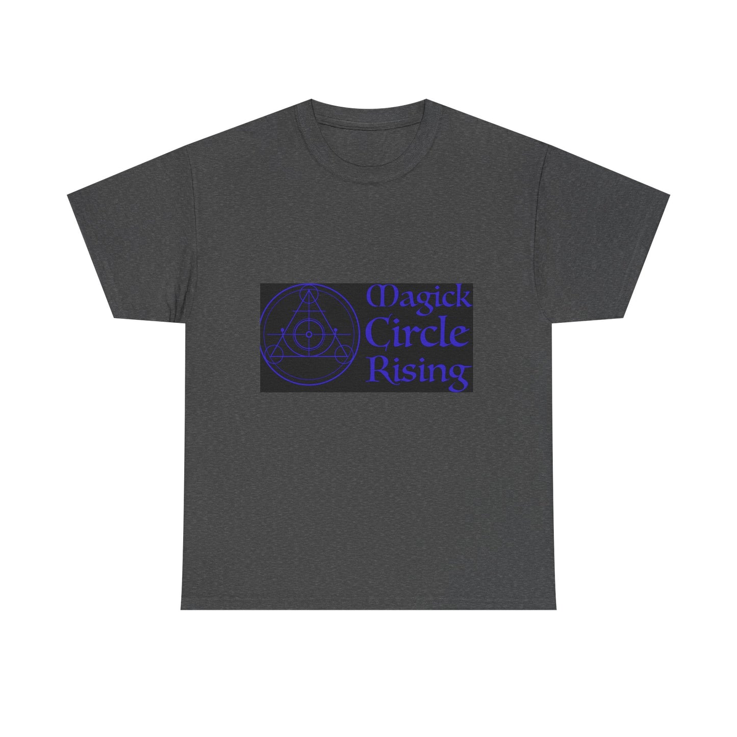 Magick Circle Rising Unisex Heavy Cotton Tee