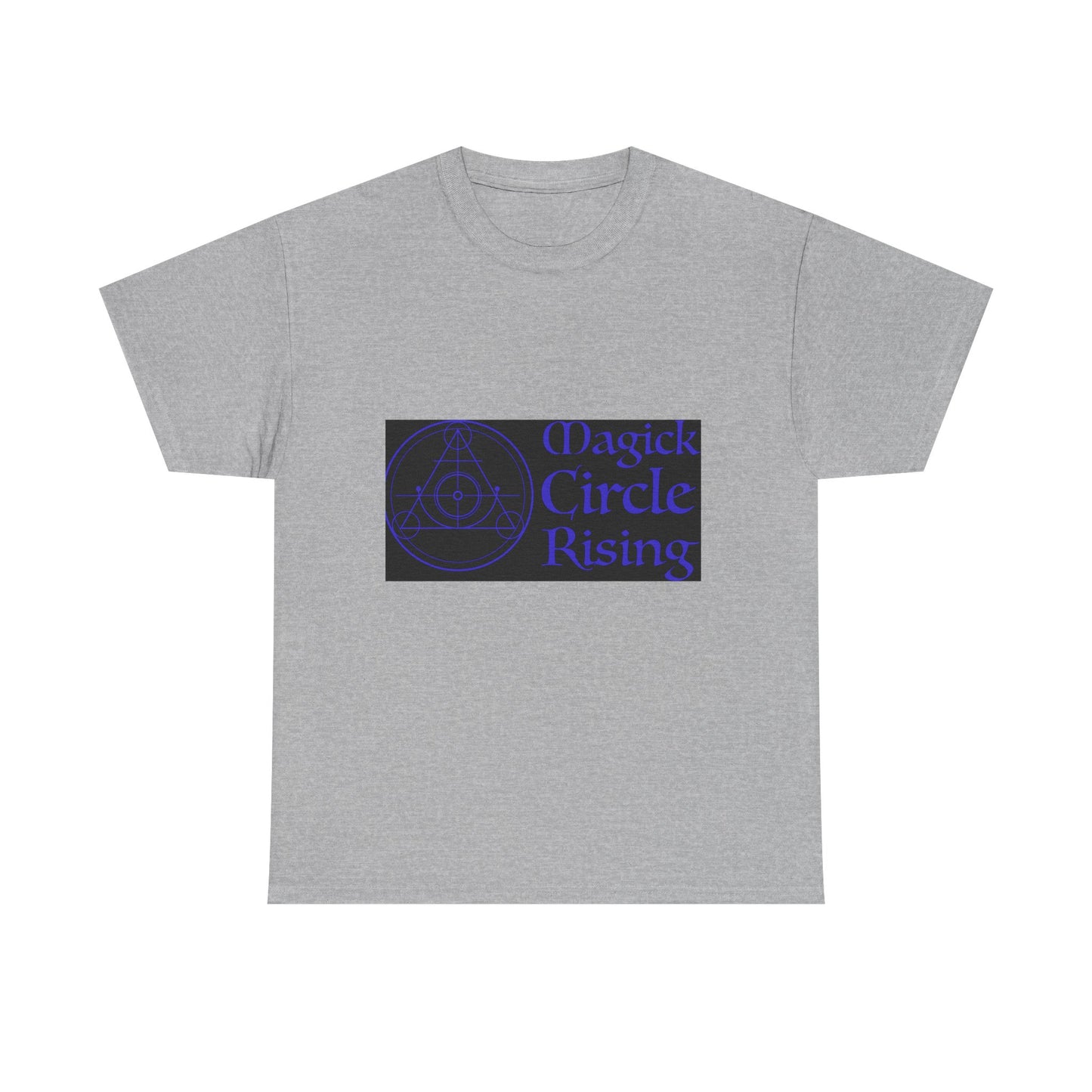 Magick Circle Rising Unisex Heavy Cotton Tee