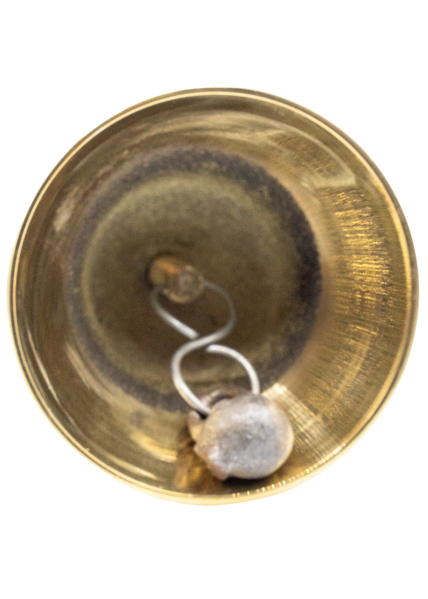 4" Brass Triquetra Altar Bell
