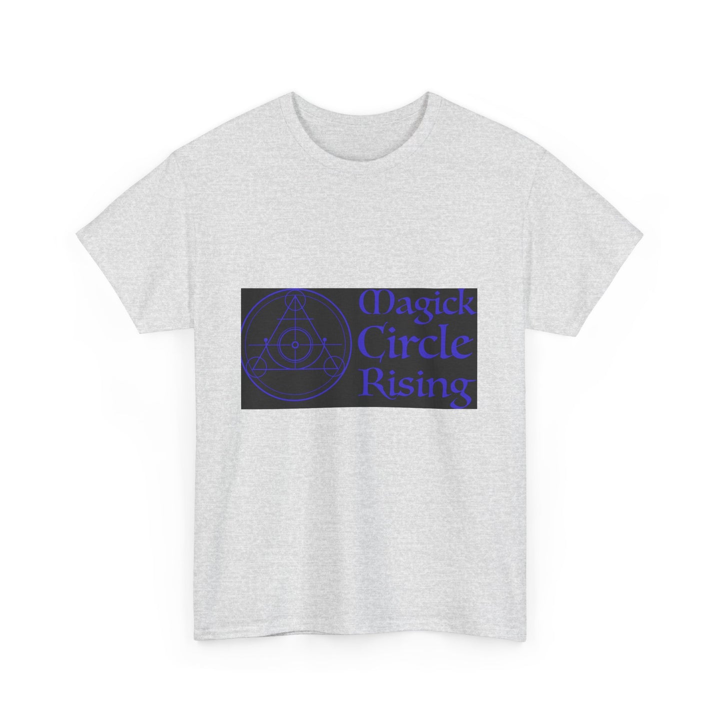 Magick Circle Rising Unisex Heavy Cotton Tee