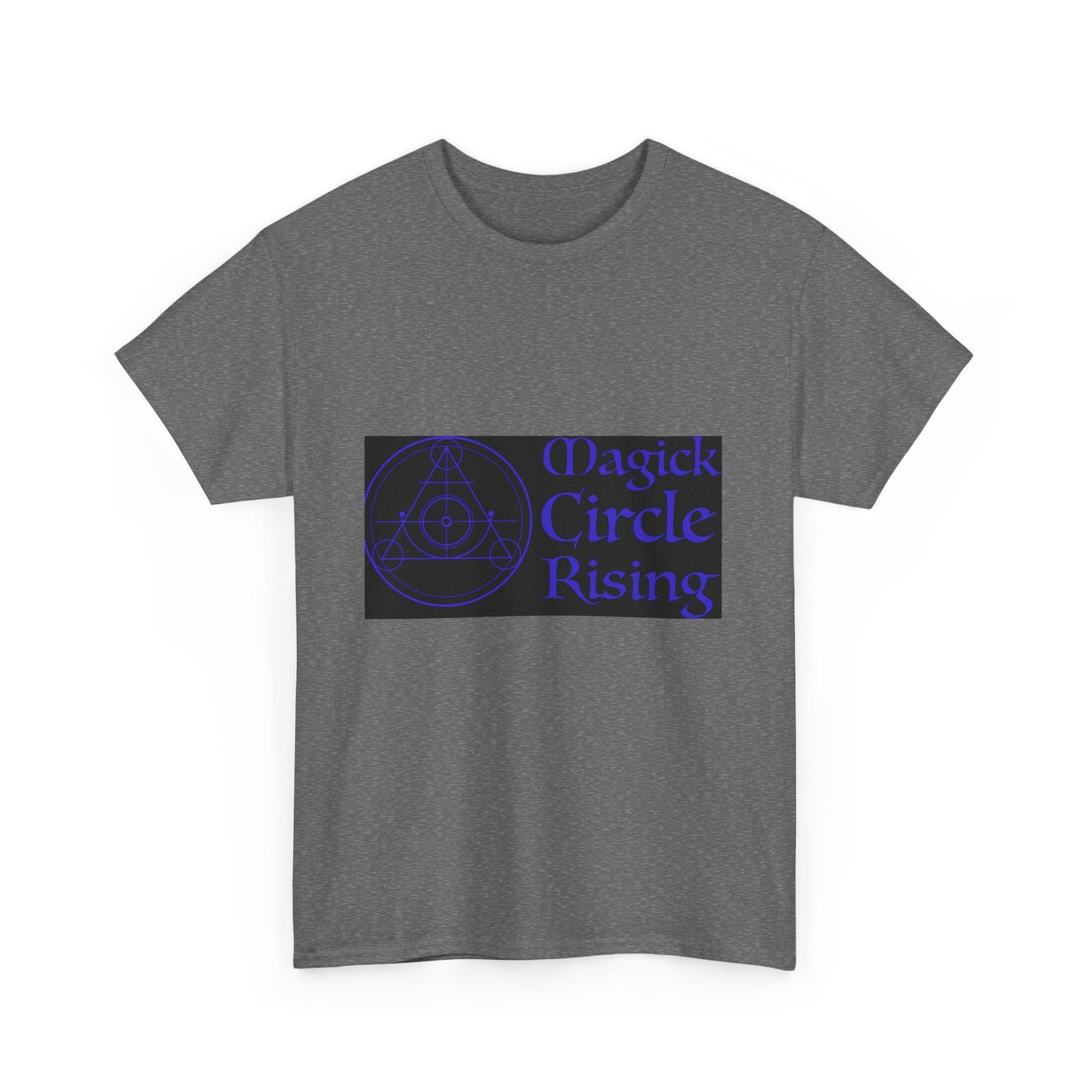 Magick Circle Rising Unisex Heavy Cotton Tee