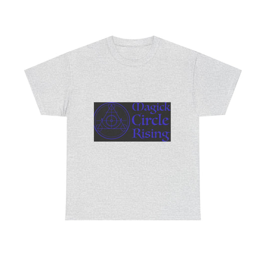 Magick Circle Rising Unisex Heavy Cotton Tee