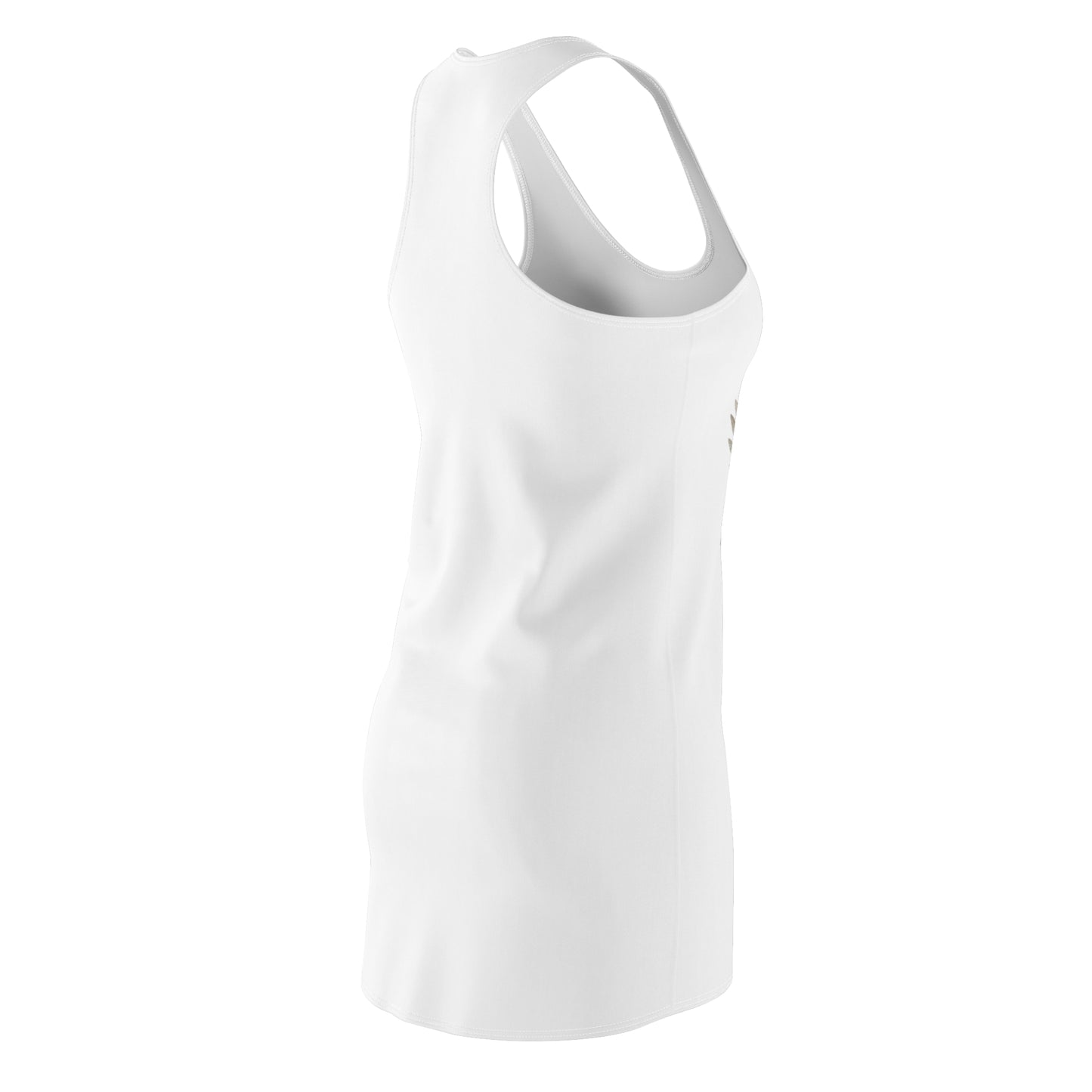 White Angel Wings Racerback Dress